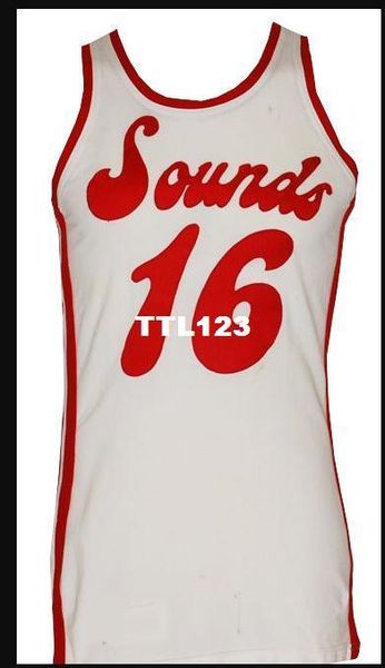 

vintage ms sounds retro 1974 white basketball jersey round neck full embroidery size s-4xl or custom any name or number jersey, Black;red