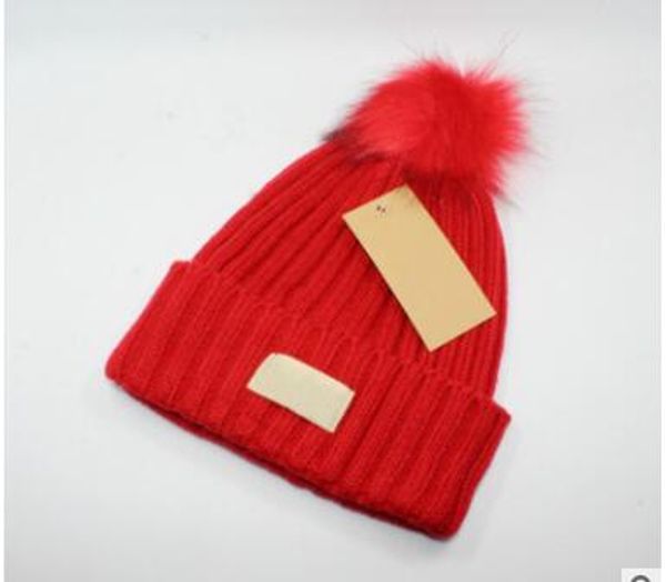 

fashion winter brand canada men beanie bonnet women casual knitting hip hop gorros pom-pom skull caps hair ball outdoor hats, Blue;gray