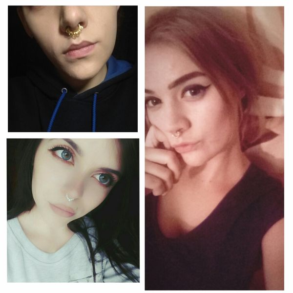 

3 цветов кристалл поддельные нос кольцо перегородки кликер пирсинг серебро покрытием круглый искусственный клип не тело женщины кольцо украш, Slivery;golden