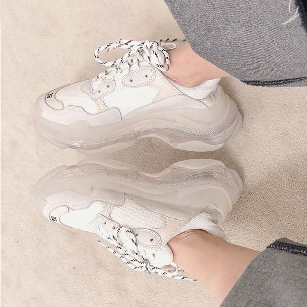 

sneakers women pvc flats round toe shoes women brand ladies shoes sport dad casual zapatos de mujer new sapato feminino, Black