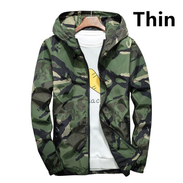 

selling thin camouflage jacket 2018 spring autumn new men casual sunscreen student thin windbreaker hooded jacket large size, Tan;black