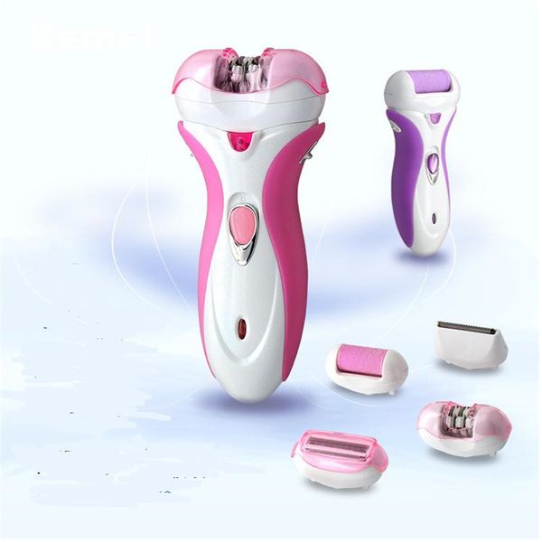 

4 in 1 women shaver electric shaver lady epilator clipper woman face leg body hair remover depilator trimmer bikini haircutter