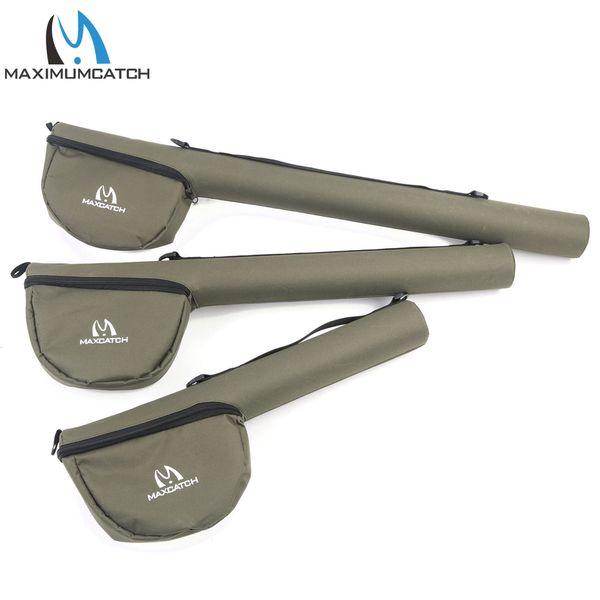 

maximumcatch 7.5ft/9ft fly fishing rod tube triangle fly rod case cordura storage fly rod bag