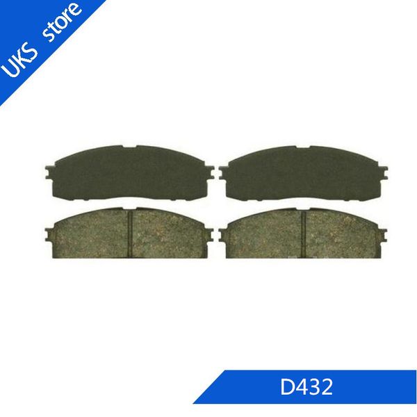 

4piece/set car brake pads front d432 for cressida 1988