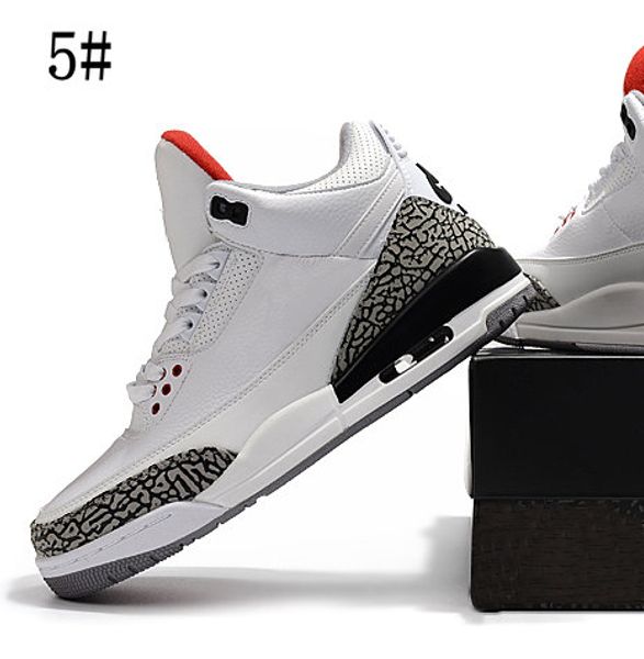 

2019 new 3 jth retro white cement super bowl tinker men basketball shoes 3s infrared fly black iii sports shoes designer sneakers