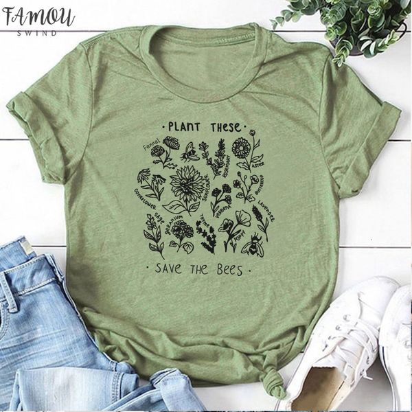 

women t shirt cotton plant these bloom flowers tshirt crewneck summer shirts ulzzang tees o neck dropshipping, White