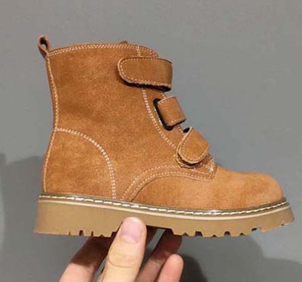 

quality 2019 woman brand boots real leather pointed flat shoes ankle boot martin boots fashion boot with box u57, Black;grey