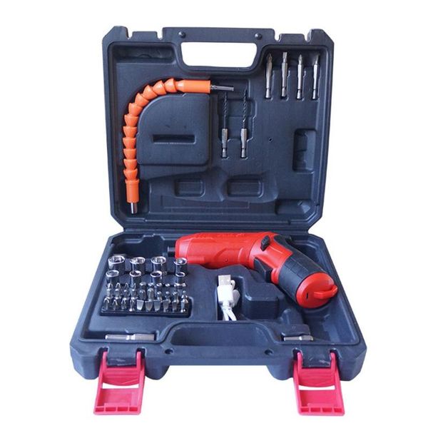 

electric drill silicone 220r/min led screwdriver power tools grinding electric screw driver drill driver red polishing