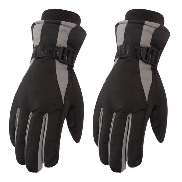 

men cycling adjustable winter sports protective skiing gloves climbing waterproof thickened accessories outdoor riding keep warm