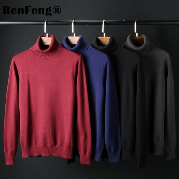 

new 2018 spring fashion sweater men high elastic solid turtleneck sweater slim tight bottoming knitted pullovers men jumper, White;black