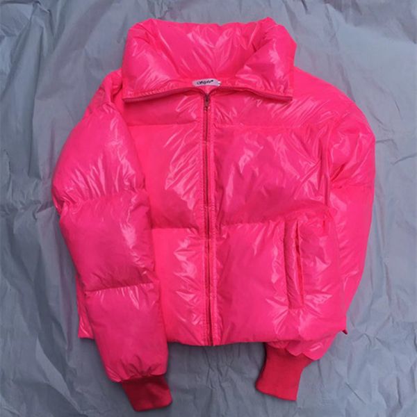

parka winter puffer jacket women bubble coat 2019 vintage, Black