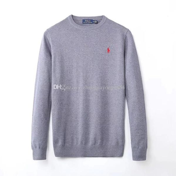 

Флисовый свитер мужской осень с длинным рукавом футболки вязаный свитер молодой