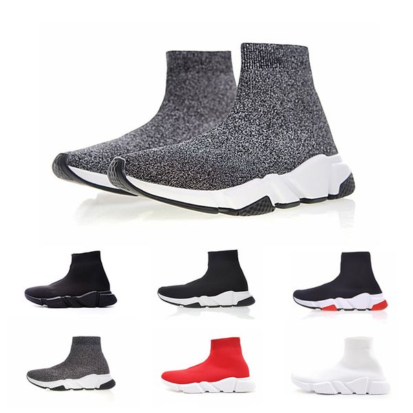 

Nova Paris Velocidade Runner Knit Sock Shoe Original Trainer Luxo Runner Sneakers Corrida Dos Homens Das Mulheres Sapato Esportes Sem Caixa