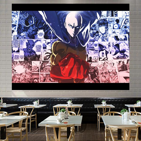 

two dimensional animation superman punch background cloth hanging cloth decoration cloth dormitory tapestry wall hanging wall decorati