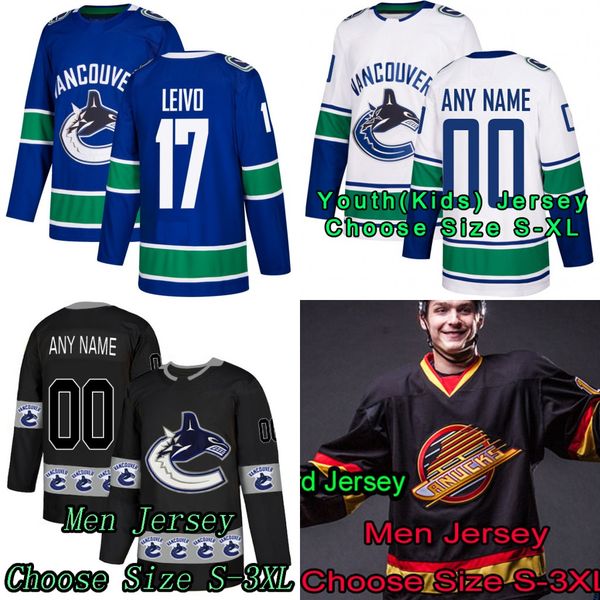 

17 Josh Leivo Vancouver Canucks Elias Pettersson Bo Horvat Brock Boeser Nic Dowd Jussi Jokinen Sven Baertschi Henrik Sedin Sutter Jersey