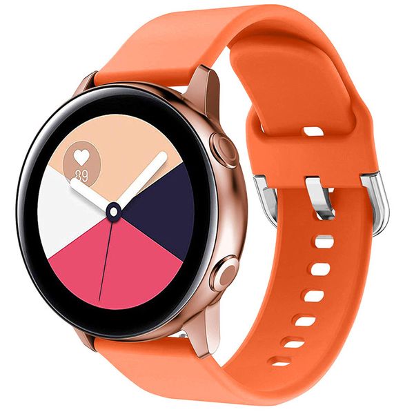 

20mm 22mm силиконовый ремешок для samsung galaxy часы активный 2 для huawei watch 2 smartwatch диапазона бесплатная доставка