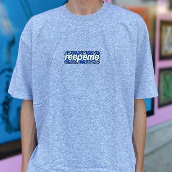 

19fw бандана box bogo tee круглый вырез с коротким рукавом футболка высокое качество пара женщин мужские дизайнерские модные рубашки s~xl hf, White;black