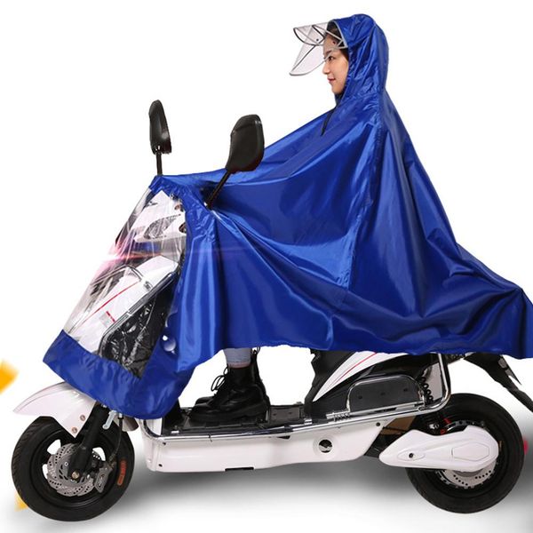 

fashion raincoat for single person electric car poncho bicycle riding