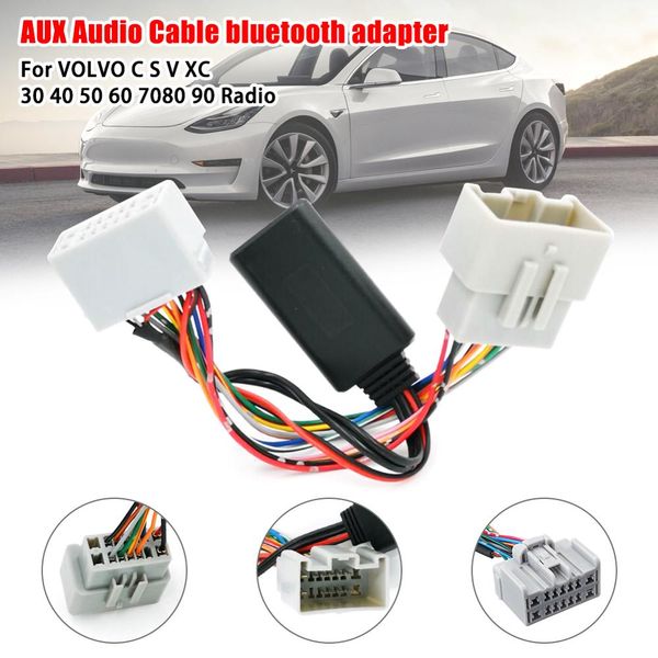 

car audio receiver aux in bluetooth adapter for c30 c70 s40 s60 s70 s80 v40 v50 v70 xc70 xc90 receiver adapter
