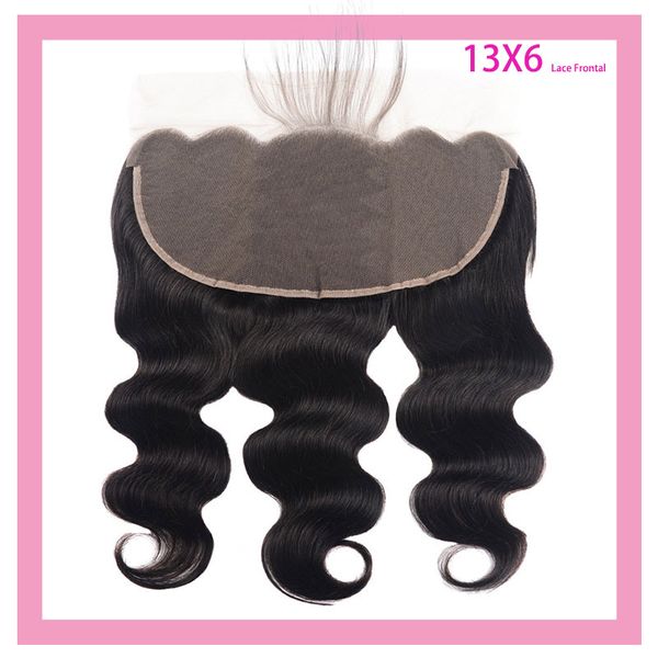 

бразильские виргинские волосы 13x6 кружева фронтальная объемная волна естественный цвет 13 на 6 фронтальные продукты человеческих волос 8-24, Black;brown