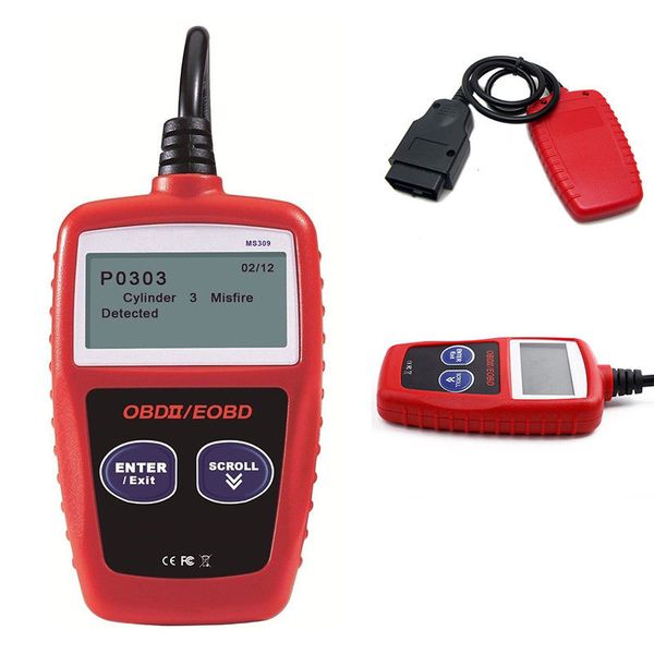 

ms309 obd2 car code reader scan tools bluetooth obdii car diagnostic tool auto tester fault truck code reader scanner