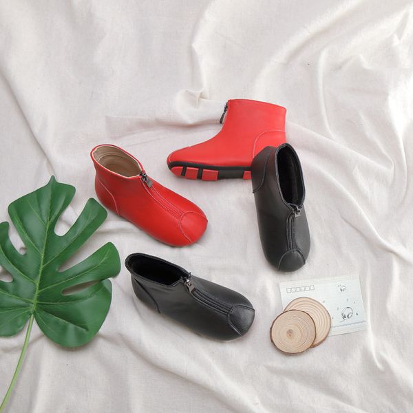 

2019 spring autumn soft bottom children' shoes girls comfortable velvet warm casual shoes fashion, Black;grey