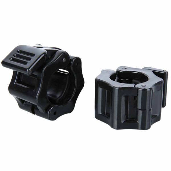 

2pc 25mm exercise weight collar gym fitness clamps lock dumbbell spring collars weightlifting tool barbell attachment