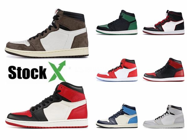 

jumpman new release travis 1 1s high og ts sp cactus jack dark scotts mocha men women basketball shoes authentic runing sneakers #qa726