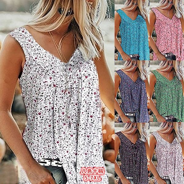 

size 2019 women's printed v-neck large size 2019 quality women's printed v-neck large quality quality, White