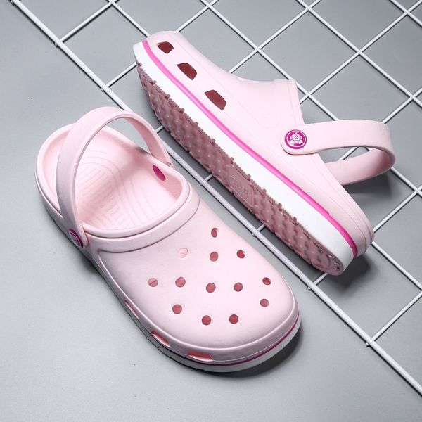 

Marchwind Women Sandals Casual Summer Beach Comfortable Pink Outdoor Slides Slip on Hole Loafers Garden Sandals Women Sandalias Mujer