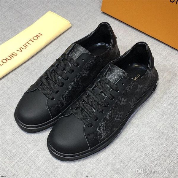 

21ff 2020 spring new students board shoes korean printing fashion tide men's casual shoes breathable wild trend suede shoes yeye8, Black