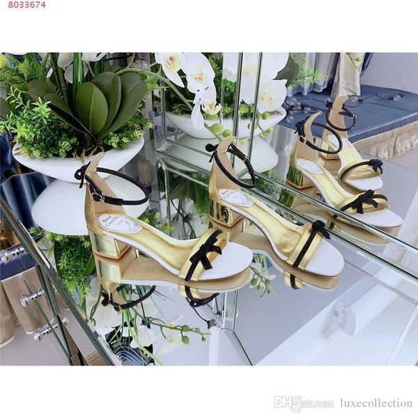 

2019 latest trend dress sandals for women, gold metallic texture mid-heel sandals for women wear ,heel-height 4.5 cm, Black