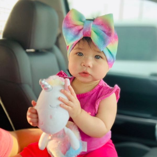 

2020 подсолнечника 5" бантики для волос вафли цветочные повязка на голову мягкий эластичный повязка на голову обернуть фестиваль diy девочки, Slivery;white