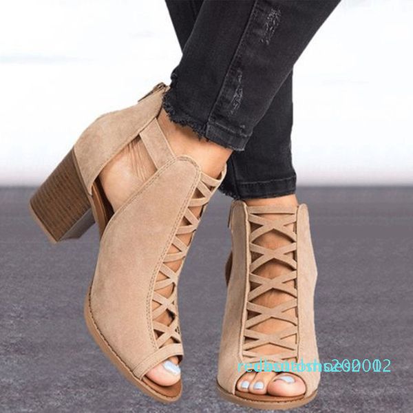 

sandals women 2020 summer new large size explosion models fish mouth thick with fashion wild casual women's shoes wedge r02, Black