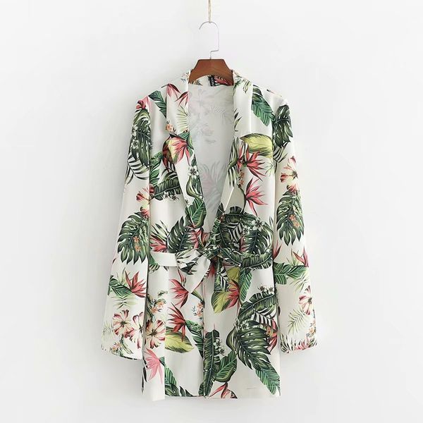 

xd55-2239 easy printed jacket with european and american fashion style, Black;brown