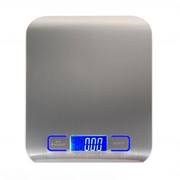 

11 lb 5000g electronic kitchen scale digital food scale stainless steel weighing scale lcd high precision measuring tools