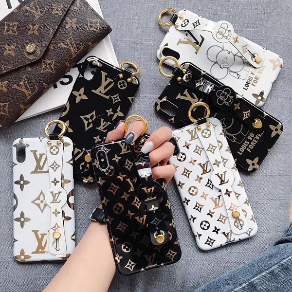 

новейший телефон чехол для iphone x xr xs max tpu imd печати wristband держатель крышки для iphone 11 pro max 7 7plus 8 8plus 6 6plus