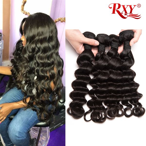 

оптовые бразильские пучки волос ткать потерять глубокую волну 100% человеческих волосы утка 4 пучков бразильского свободного глубоких волн н, Black