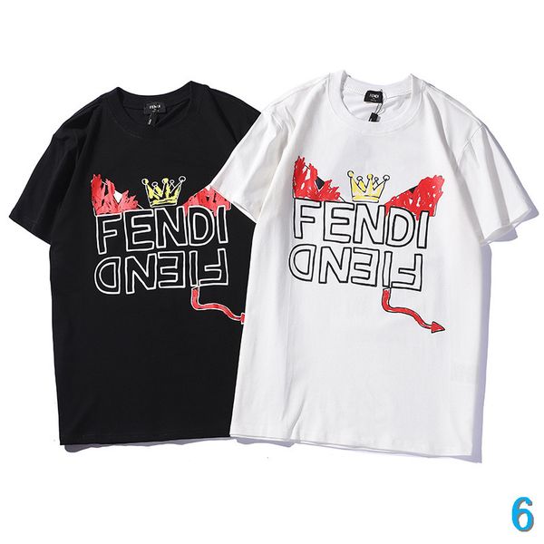 

мужчины женщины luxury тенниска способа высокого качества top tee короткие рукава рубашки конструктора марка письмо печати черно-белый цвет, White;black
