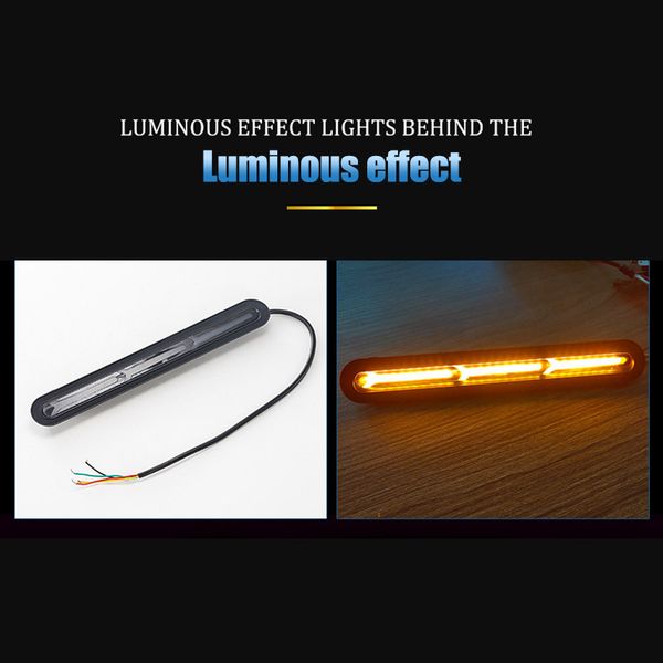 

1 pair car truck led light bar brake turn signal stail light strip dxy88