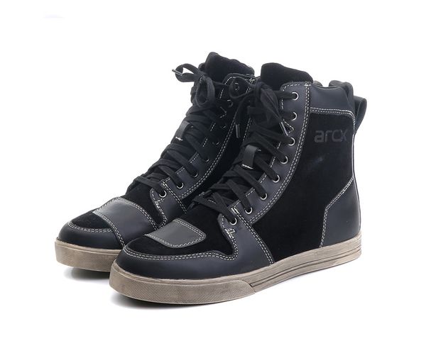 

outdoor waterproof riding boots men's vintage motorcycle shoes corium motocross shoes moto protective shoes