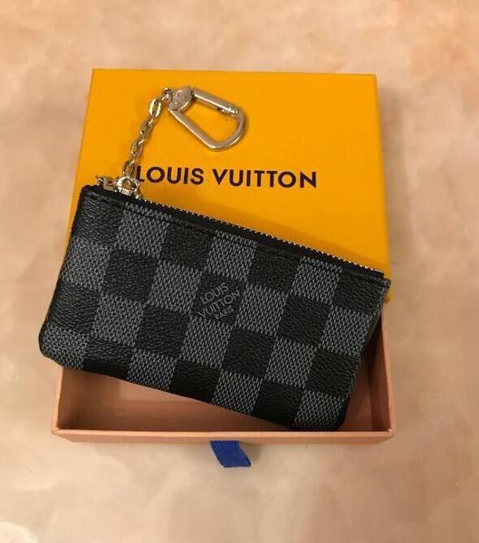 

wallet coin purse key pouch coin pouch womens wallet men wallet designer luxury handbags purses men louis vuitton lv, Golden;silver