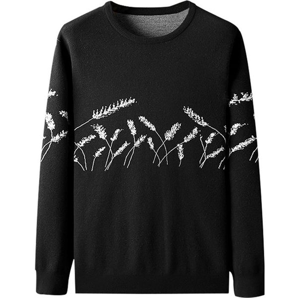 Men/'s Autumn Long Sleeve Tops Casual Printed Round Neck Plus Size Casual Shirts