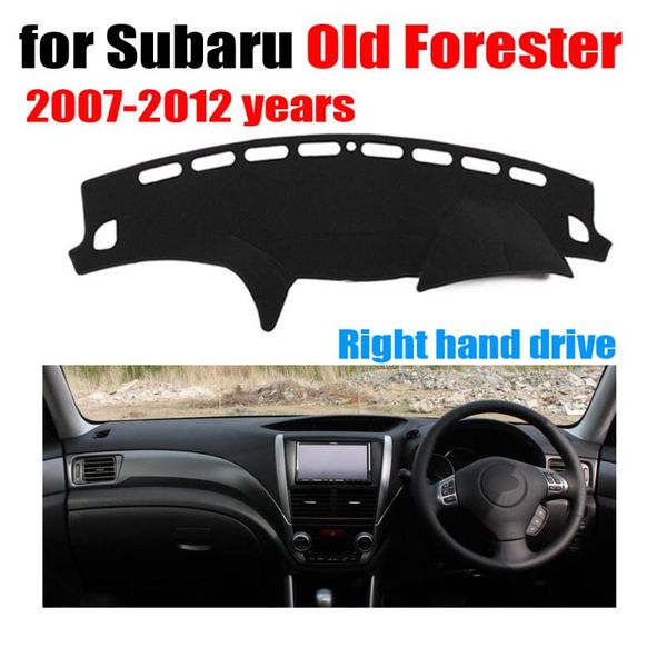 

car dashboard covers mat for old forester 2007-2012 years right hand drive