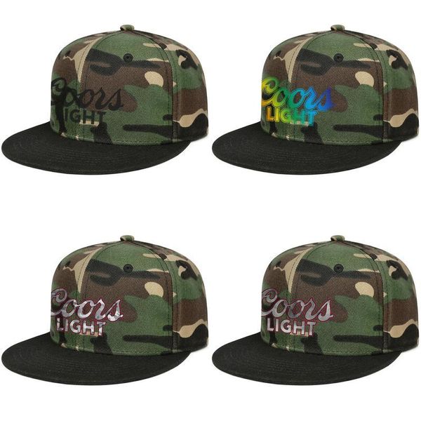coors light flat bill hat