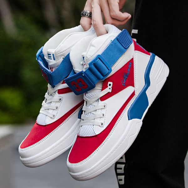 

men high sneakers men's walking shoes trend comfortable outdoor non-slip shoes tenis masculino men sneakers zapatos hombre