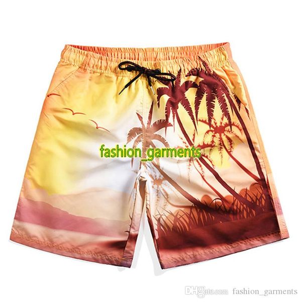 

2019 summer new printed shorts casual fashion mens pants personalized coconut forest printing quick-drying beach pants fashion men pants, Black