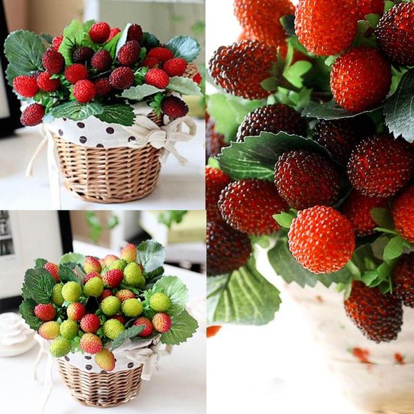 

9-heads beautiful berry flowers home for wedding plant decor decorations