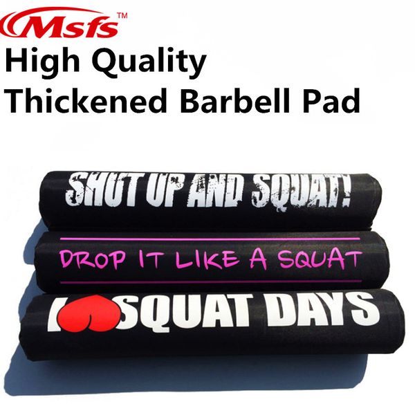 

thicken weightlifting barbell pad squat dip shoulder support protective pad gym weight lifting foam barbell