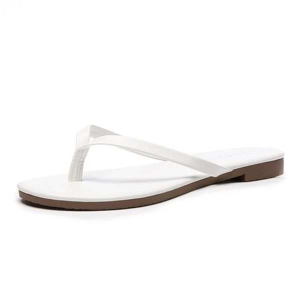 

open toe low flat with women platform flip flops summer solid outside slippers women casual ladies shoes, Black